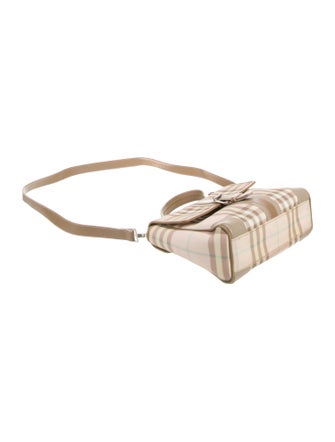 Burberry London House Check Top Handle Bag