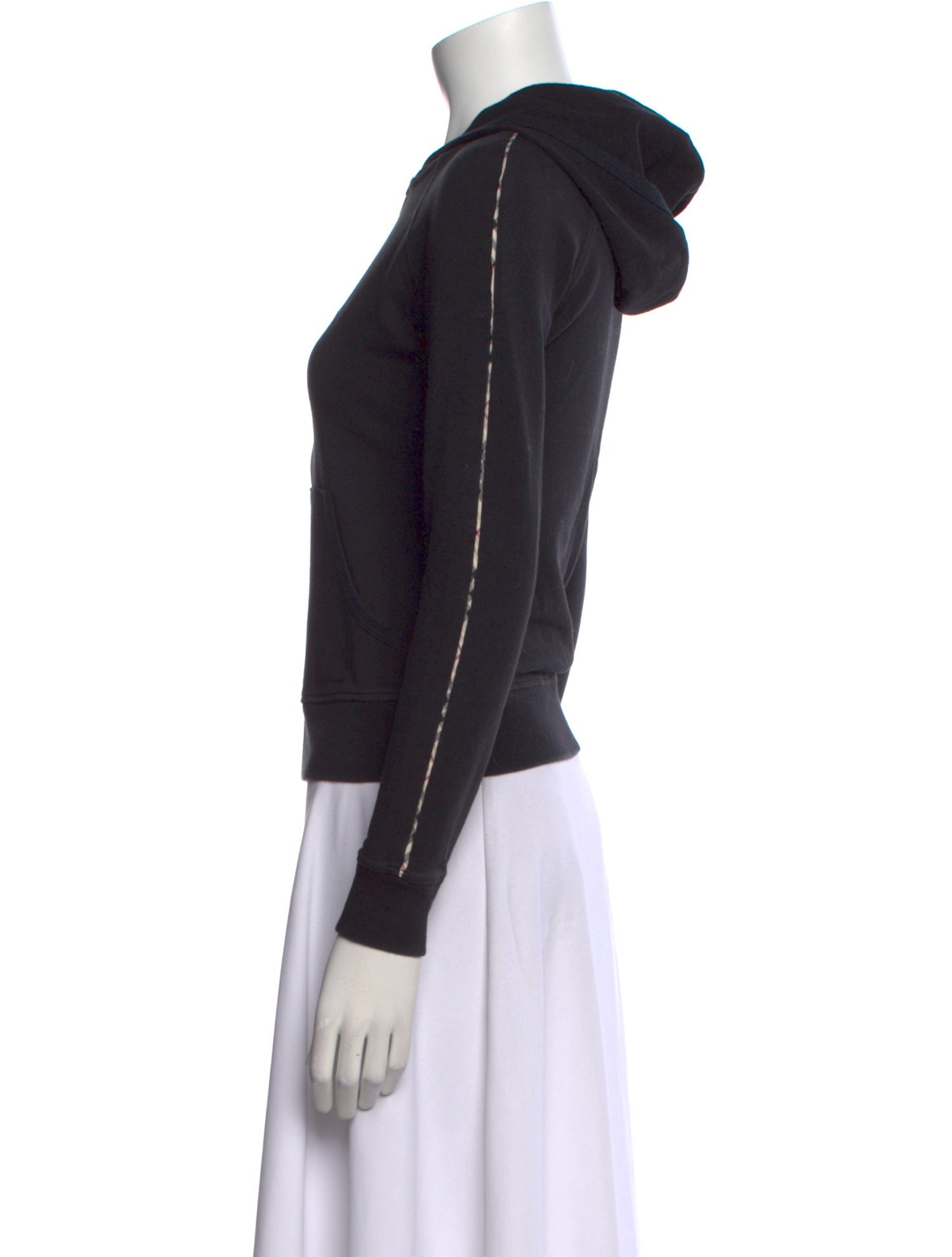 Burberry London Mock Neck Long Sleeve Sweatshirt