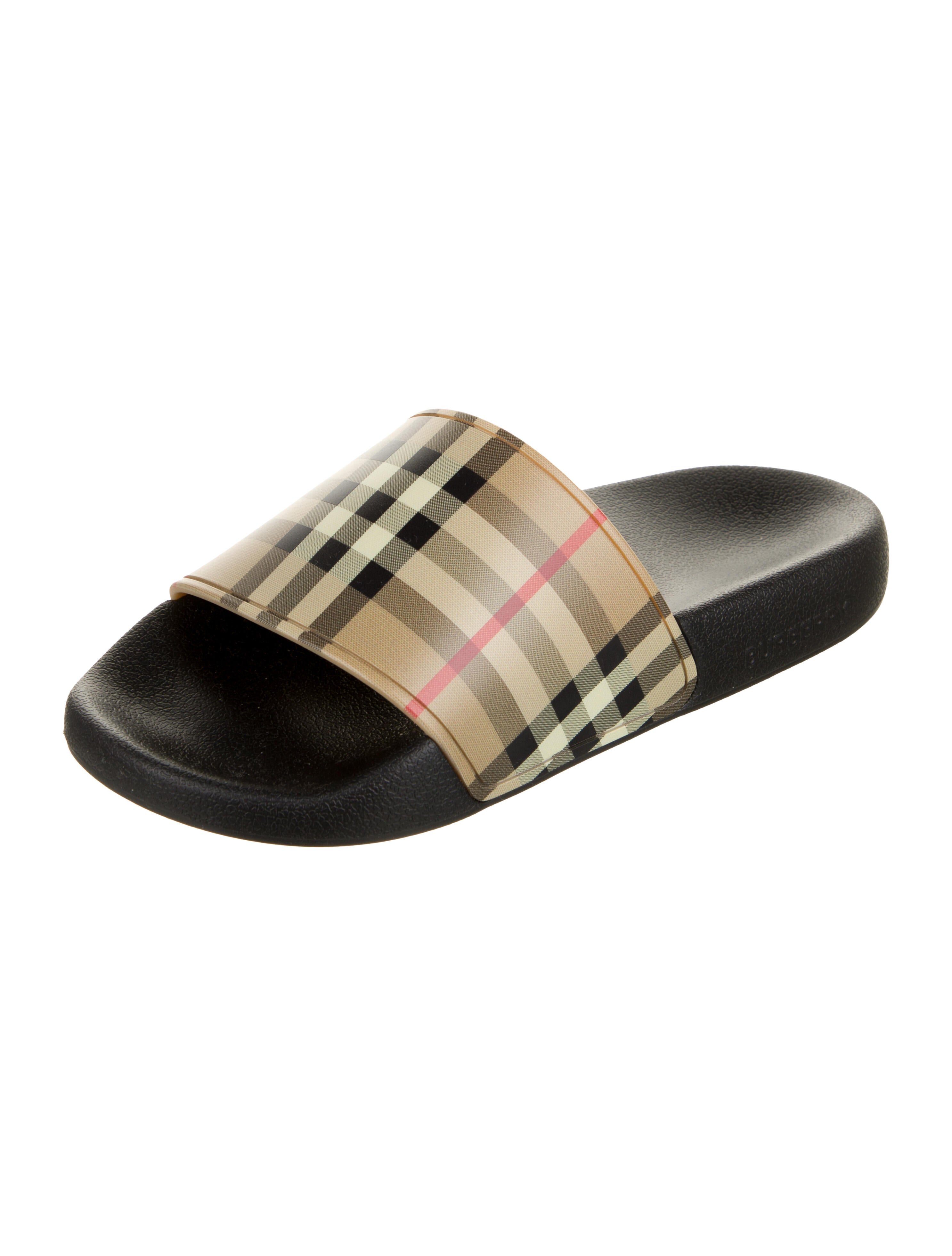 Burberry London Rubber Printed Slides