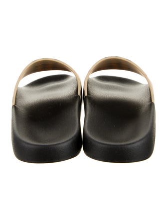 Burberry London Rubber Printed Slides