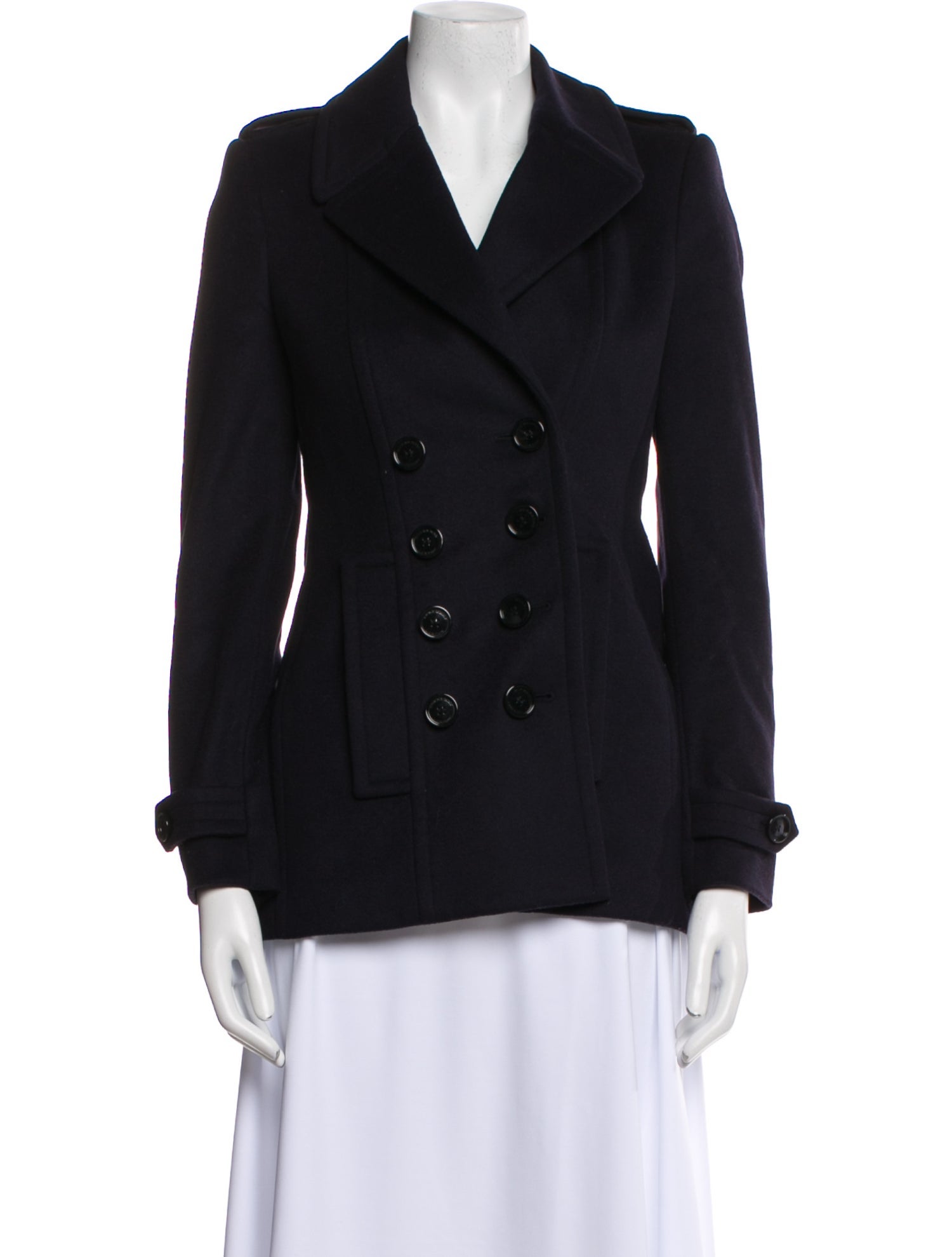 Burberry London Virgin Wool Peacoat