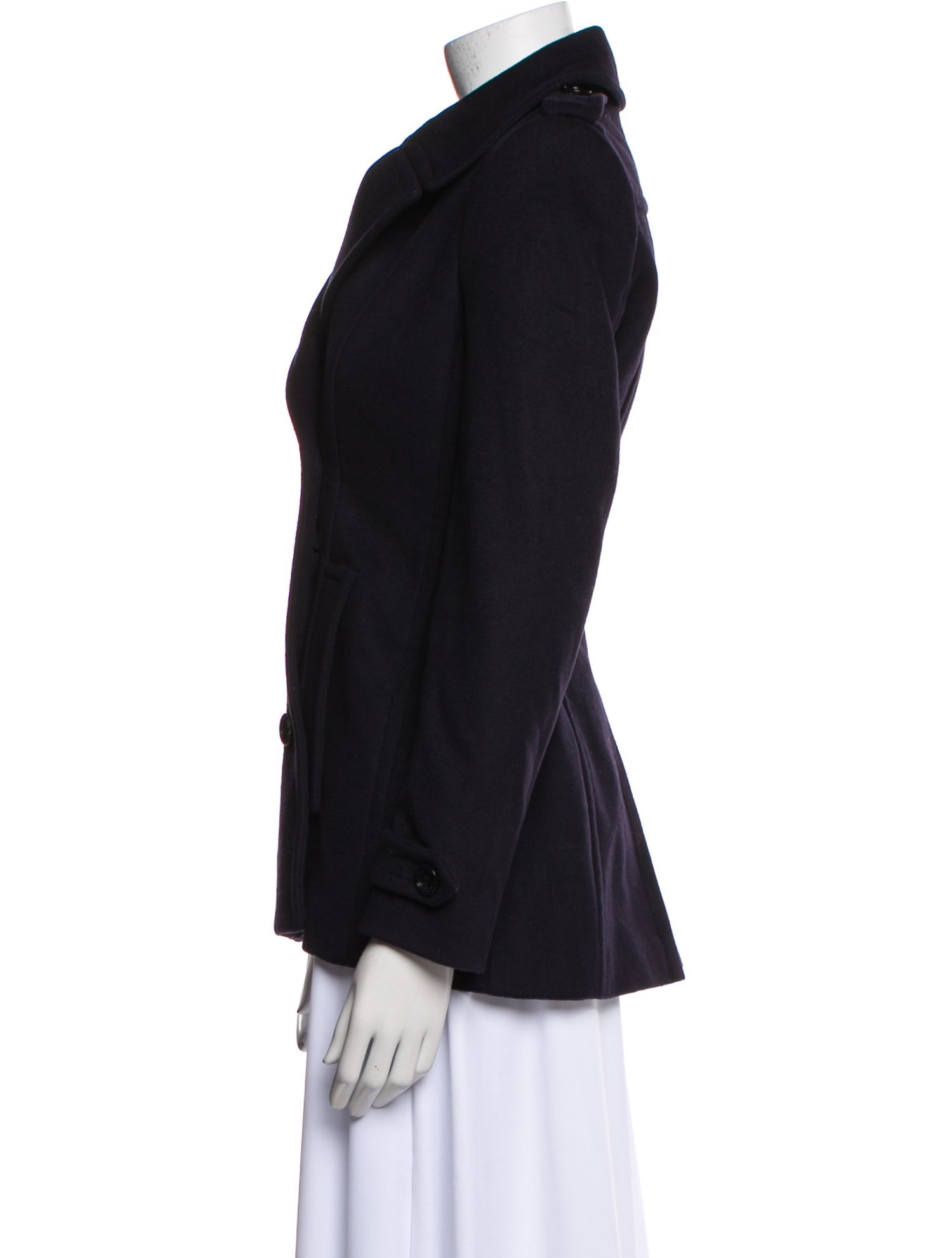 Burberry London Virgin Wool Peacoat