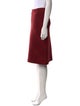 Burberry London Wool Knee-Length Skirt