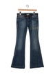 Burberry London Mid-Rise Wide Leg Jeans