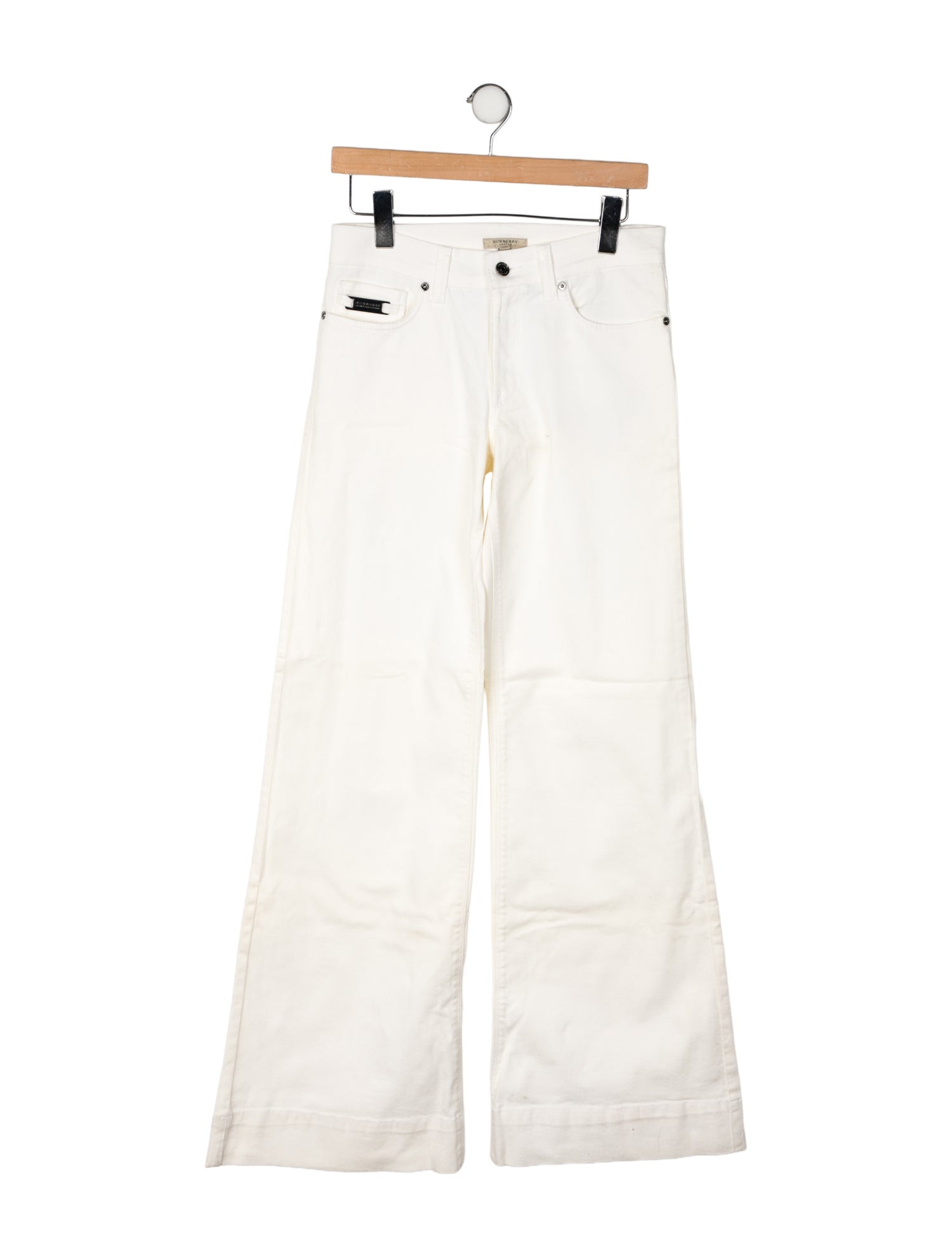 Burberry London High-Rise Wide Leg Jeans w/ Tags