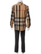 Burberry Exploded Check Pattern Long Sleeve Shirt