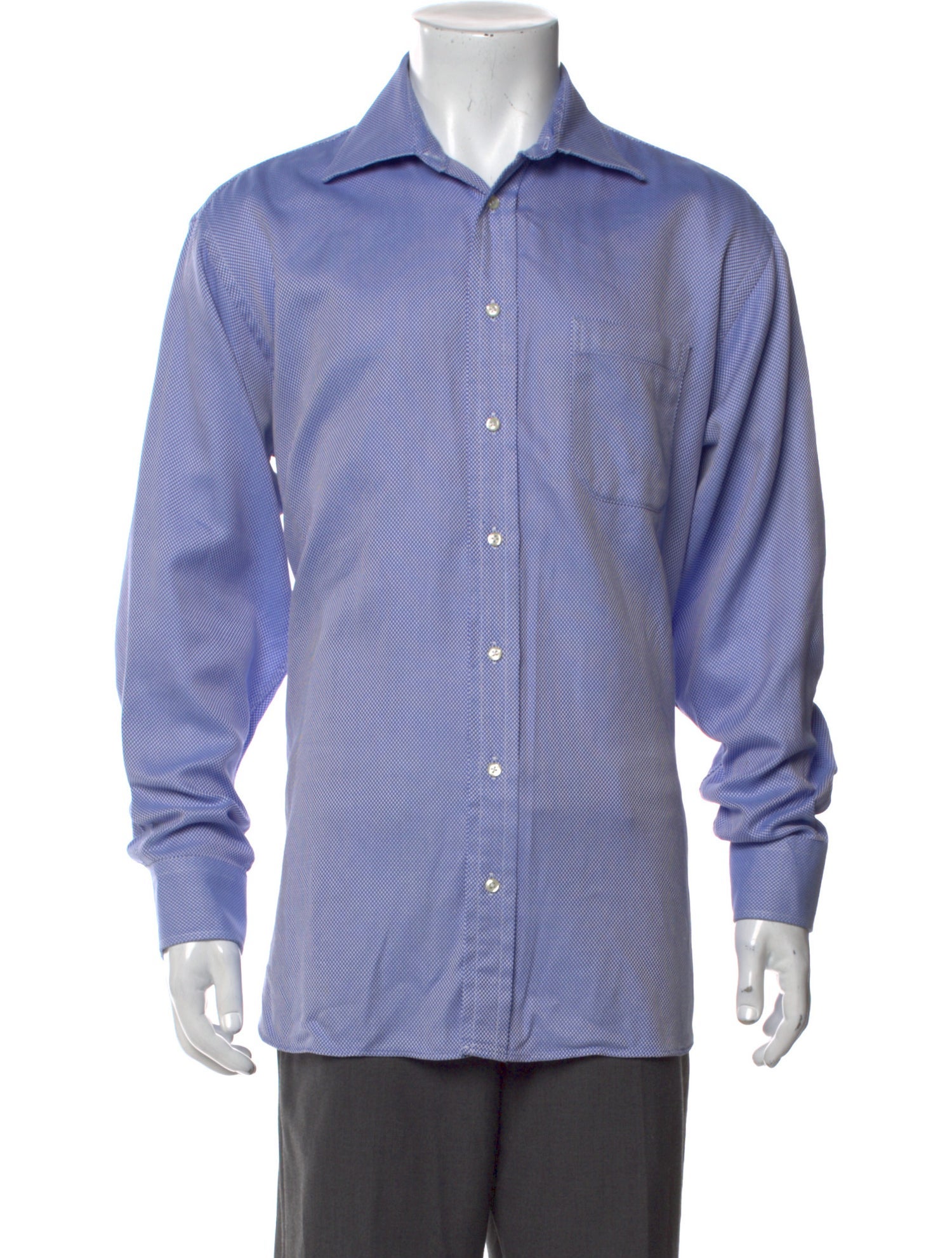 Burberry London Nova Check Pattern Long Sleeve Shirt