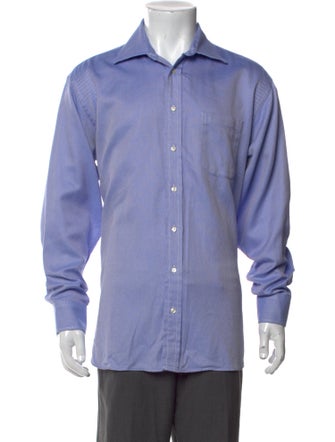 Burberry London Nova Check Pattern Long Sleeve Shirt