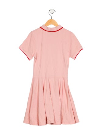 Burberry Girls' Short Sleeve Polo Dress