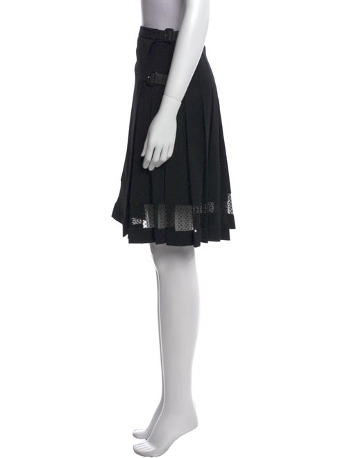 Burberry London Wool Knee-Length Skirt