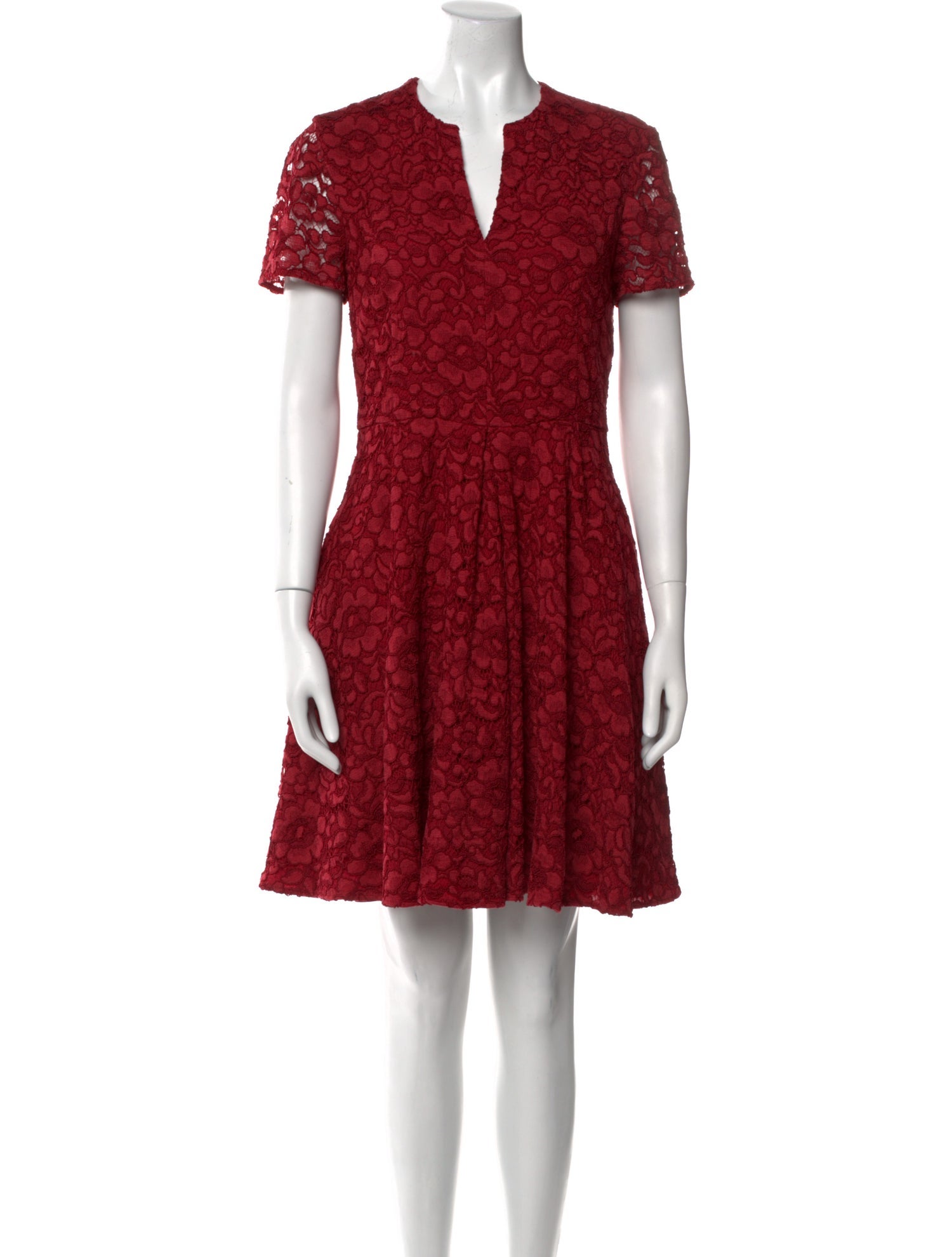 Burberry London Lace Knee-Length Dress