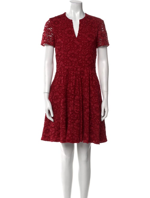 Burberry London Lace Knee-Length Dress