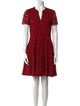 Burberry London Lace Knee-Length Dress