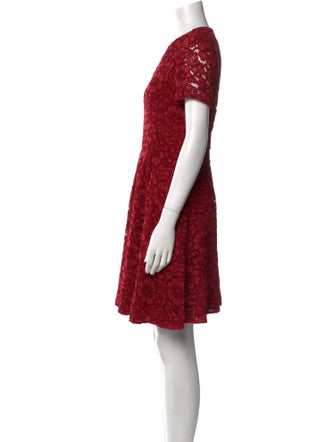 Burberry London Lace Knee-Length Dress