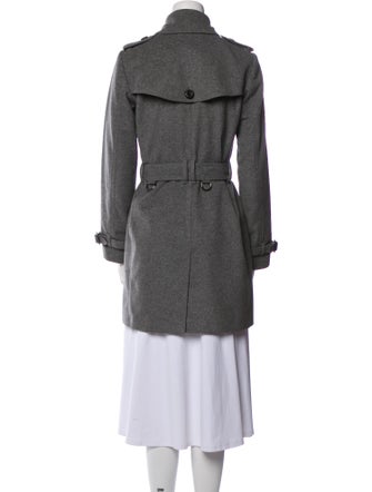 Burberry London Wool Trench Coat