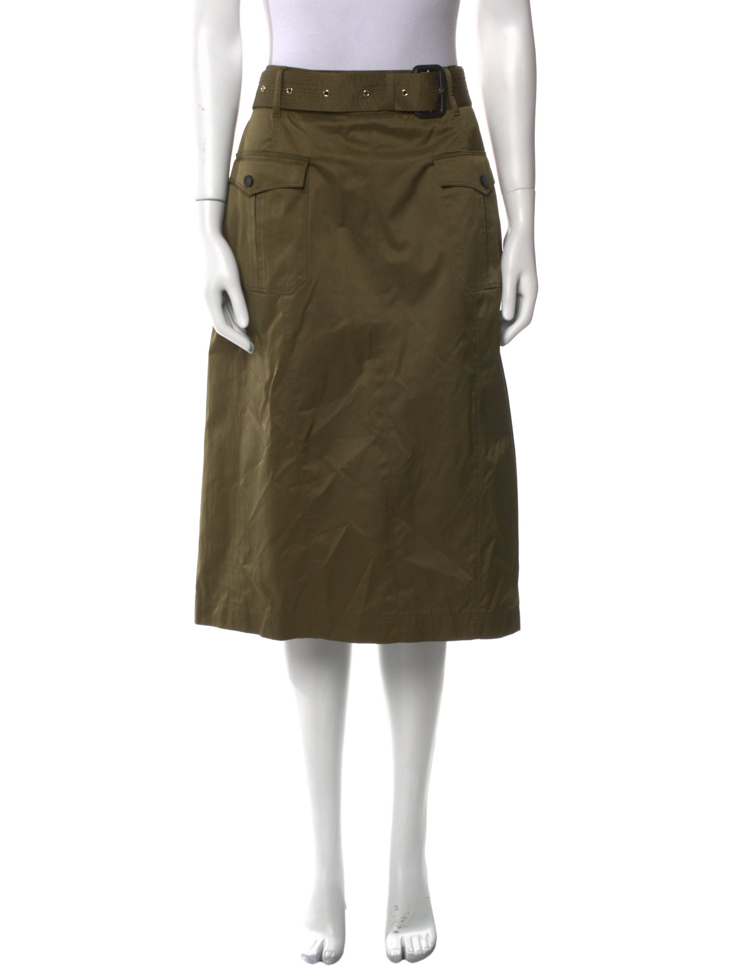 Burberry London Midi Length Skirt