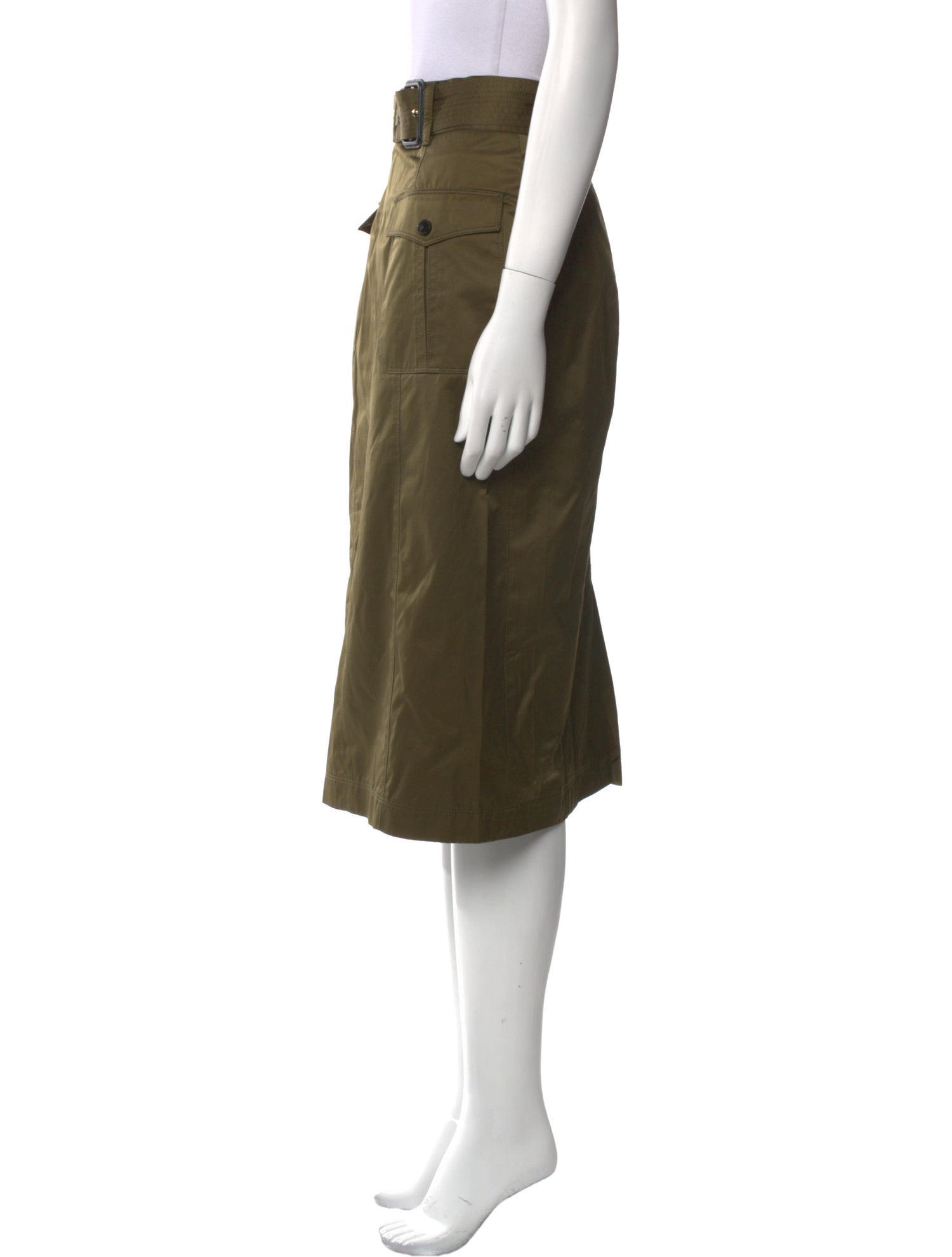 Burberry London Midi Length Skirt