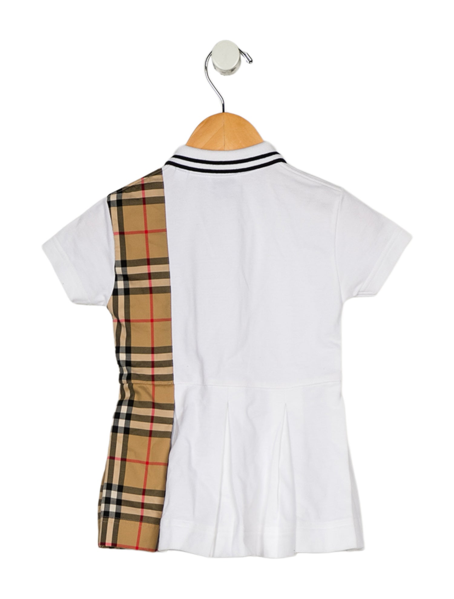 Burberry London Girls' Nova Check Pleated Dress