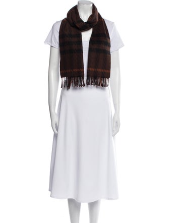 Burberry London Cashmere Striped Scarf