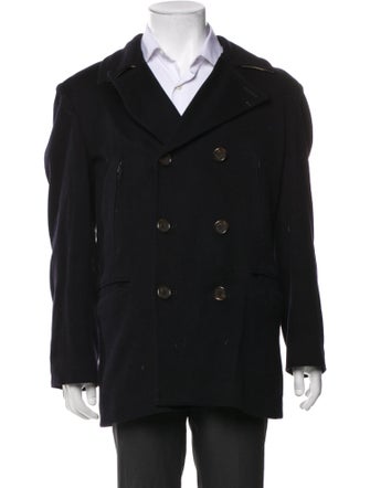 Burberry London Merino Wool Peacoat