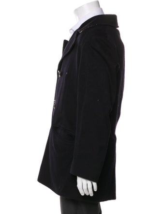 Burberry London Merino Wool Peacoat