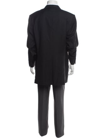 Burberry London Wool Pinstripe Blazer