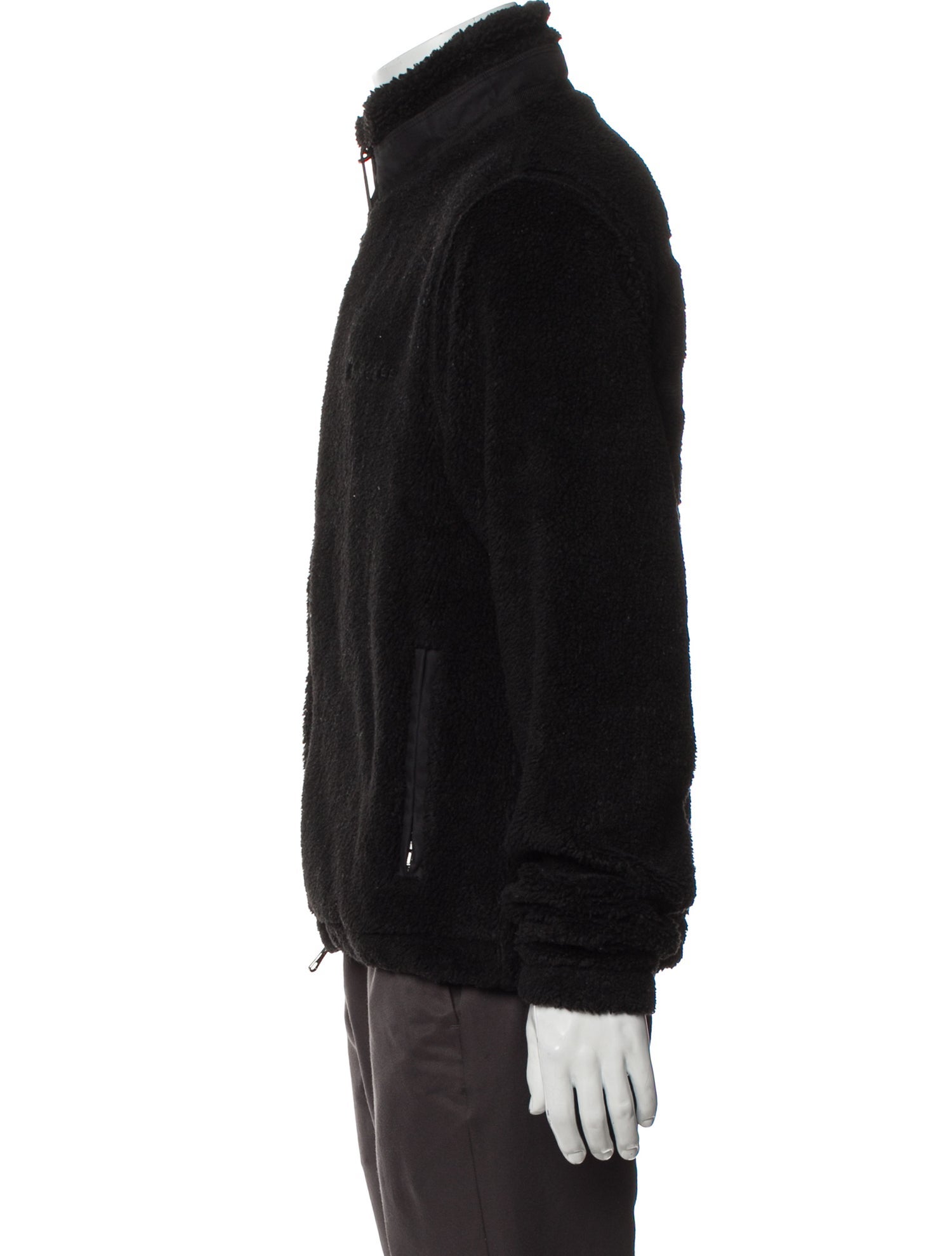 Burberry London Nova Check Pattern Mock Neck Sweatshirt