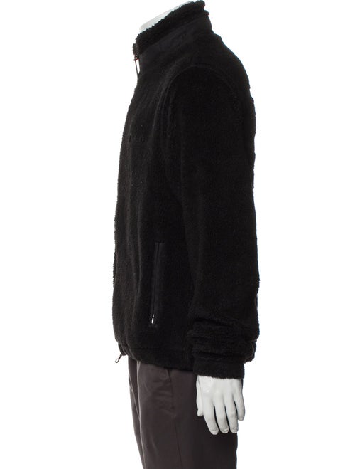 Burberry London Nova Check Pattern Mock Neck Sweatshirt