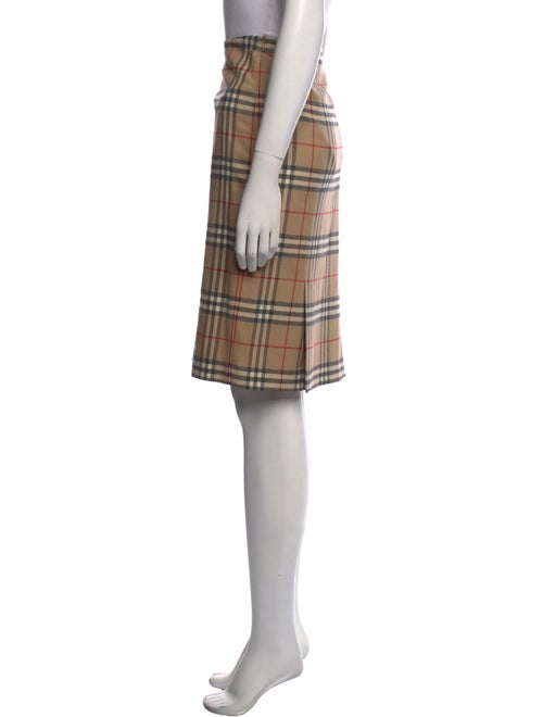 Burberry London Wool Knee-Length Skirt