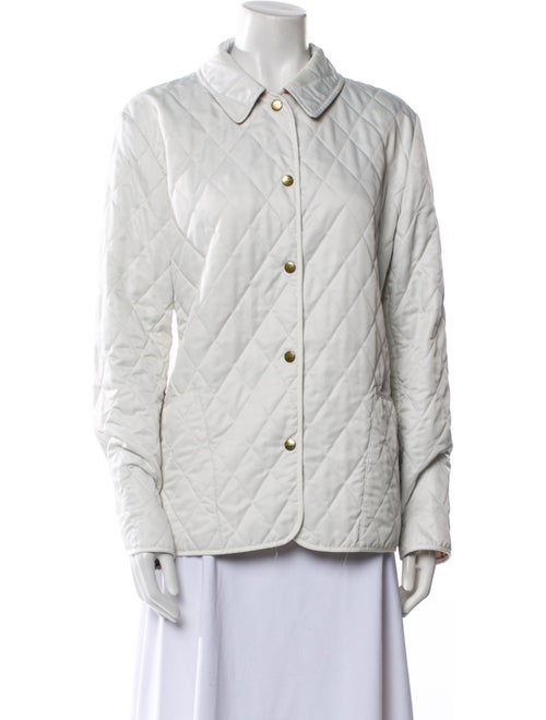 Burberry London Striped Utility Jacket