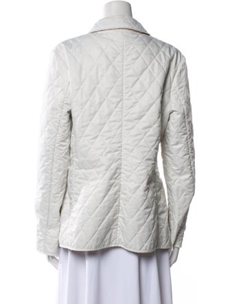 Burberry London Striped Utility Jacket