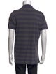Burberry London Striped Collar Polo Shirt