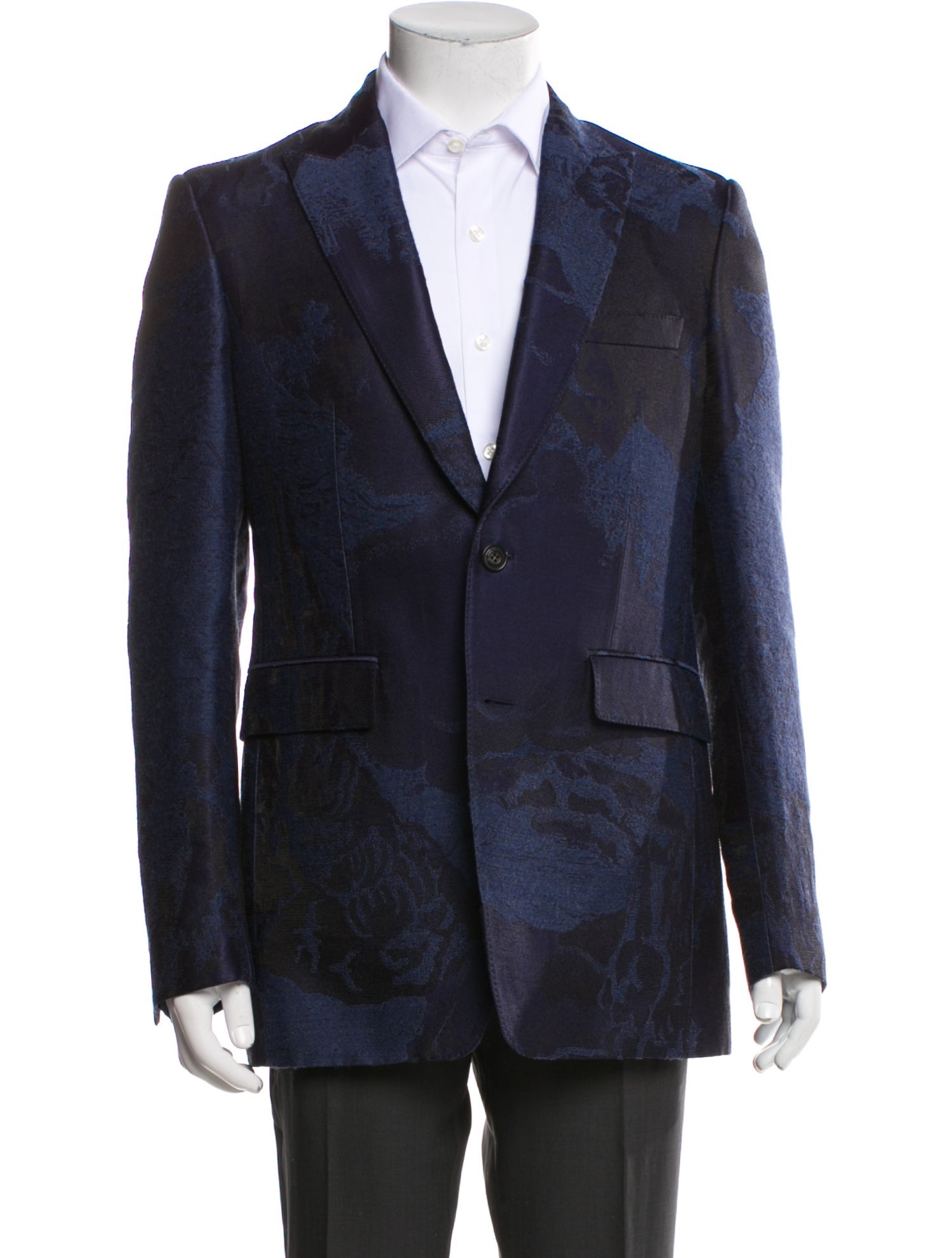 Burberry London Printed Peacoat