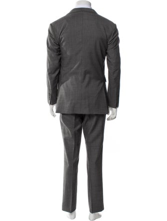 Burberry London Nova Check Pattern Virgin Wool Two-Piece Suit