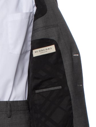Burberry London Nova Check Pattern Virgin Wool Two-Piece Suit