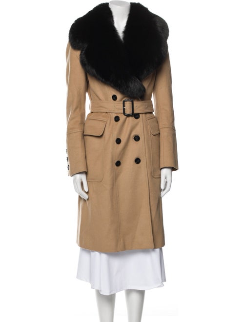 Burberry London Virgin Wool Trench Coat