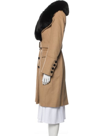 Burberry London Virgin Wool Trench Coat