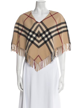 Burberry London Cashmere Striped Shawl