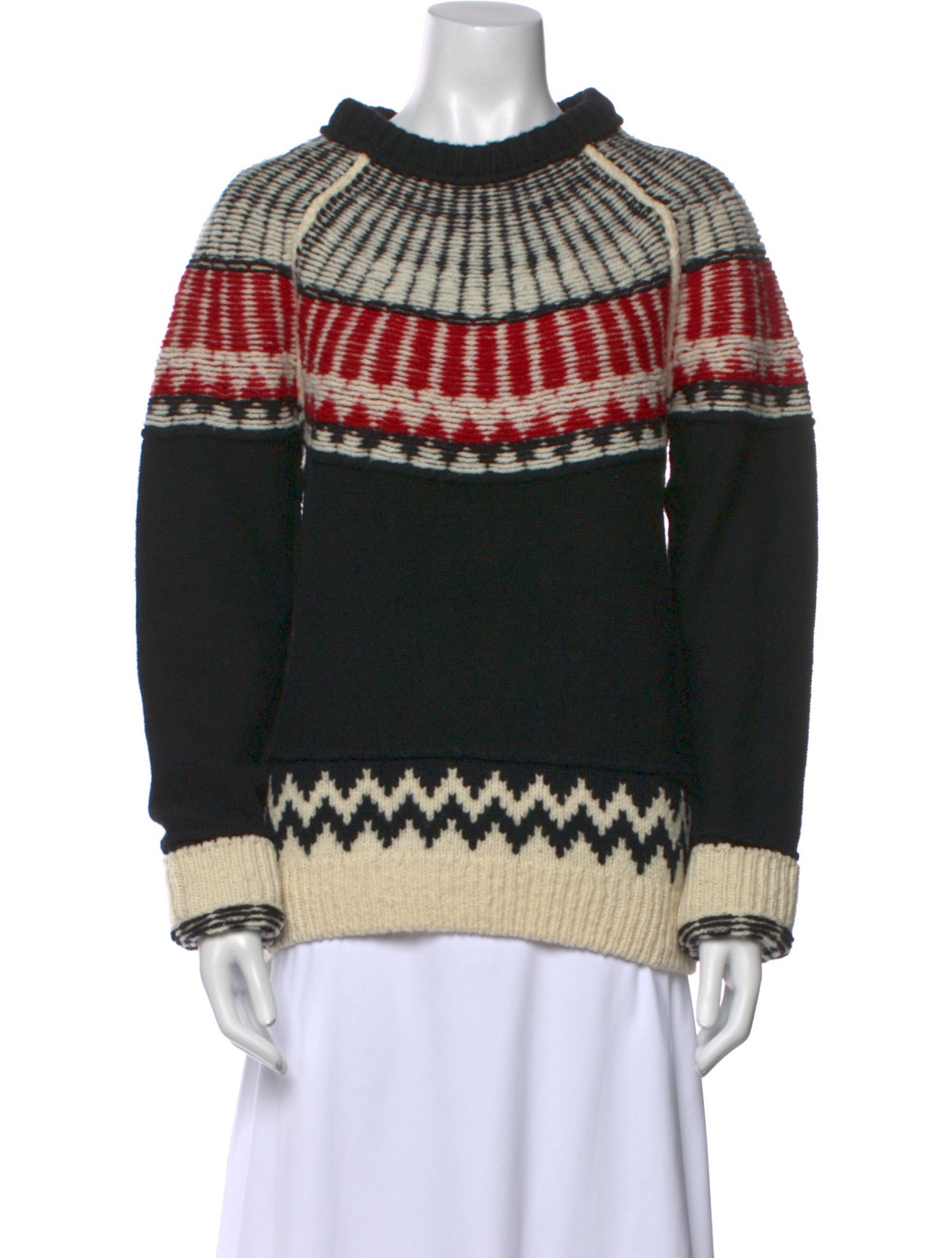 Burberry London Wool Printed Sweater