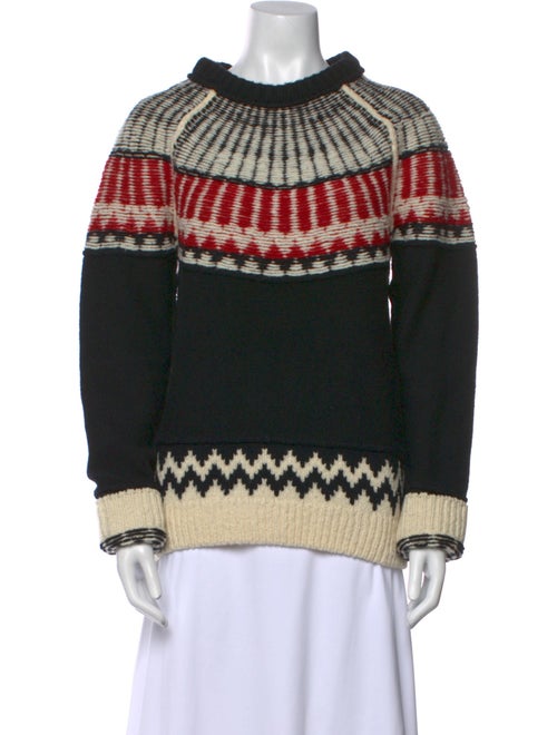Burberry London Wool Printed Sweater