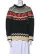 Burberry London Wool Printed Sweater
