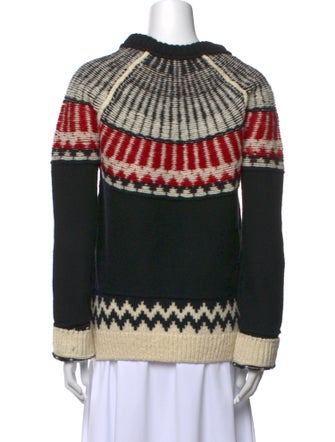 Burberry London Wool Printed Sweater