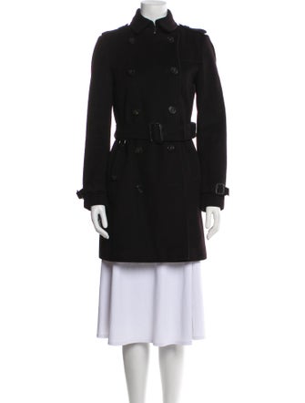 Burberry London Virgin Wool Trench Coat