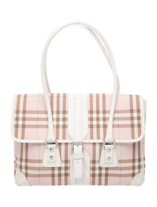 Burberry London Nova Check Shoulder Bag Small