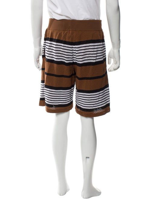 Burberry London Striped Athletic Shorts