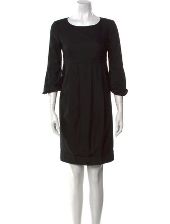 Burberry London Virgin Wool Mini Dress