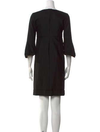 Burberry London Virgin Wool Mini Dress
