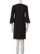 Burberry London Virgin Wool Mini Dress