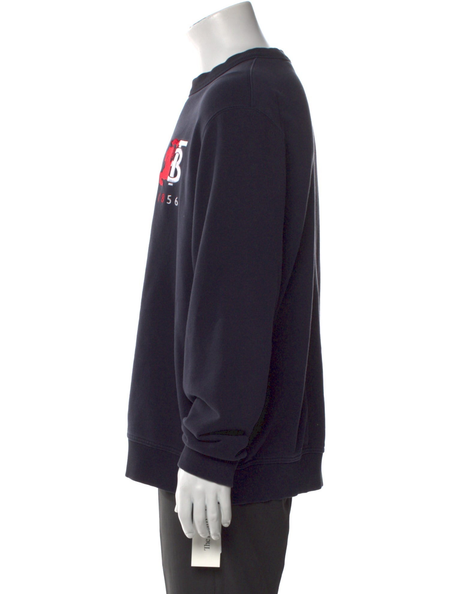 Burberry London Graphic Print Crew Neck Sweatshirt