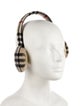Burberry London Cashmere Ear Muffs